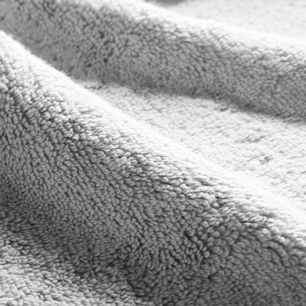 Set of two Italic Ultraplush Australian Cotton Bath Towels with soft, plush texture for home use.