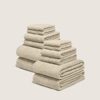 Set of two Italic Ultraplush Australian Cotton Bath Towels with soft, absorbent fabric, perfect for home use.