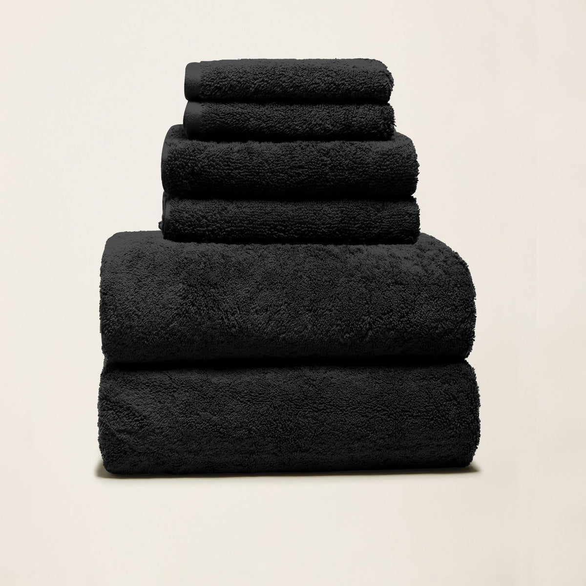 Set of two Italic Ultraplush Australian Cotton Bath Towels with soft, plush texture for home use.