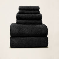 Set of two Italic Ultraplush Australian Cotton Bath Towels with soft, plush texture for home use.