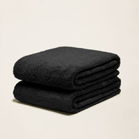 Set of two Italic Ultraplush Australian Cotton Bath Towels with soft, absorbent fabric for luxurious home bath use.