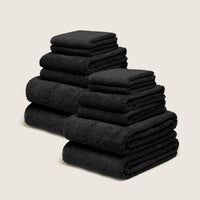 Set of two Italic Ultraplush Australian Cotton Bath Towels with soft, plush texture for home use
