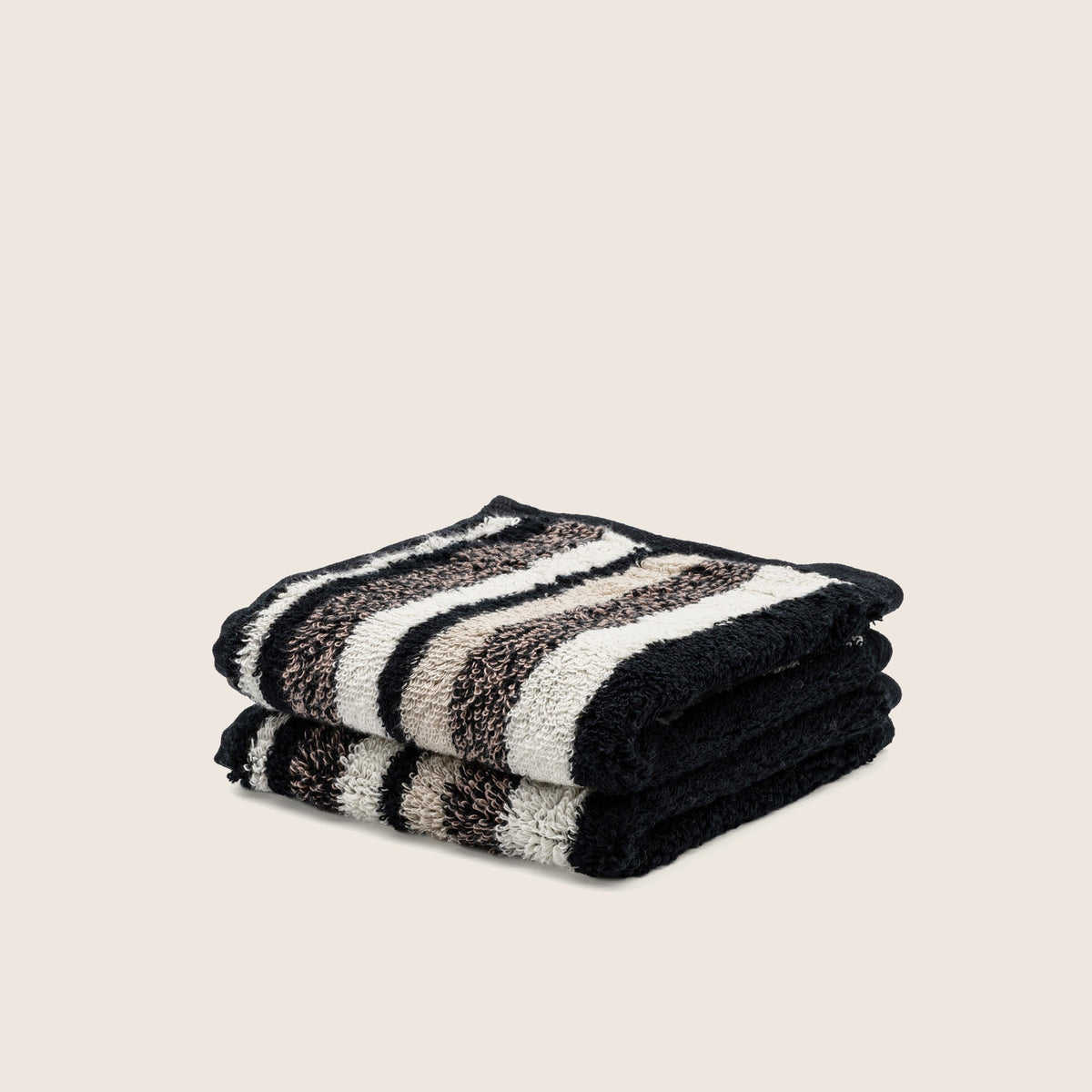 Set of two Italic Ultraplush Australian Cotton Towels for home bath use, featuring soft, absorbent fabric and plush texture.