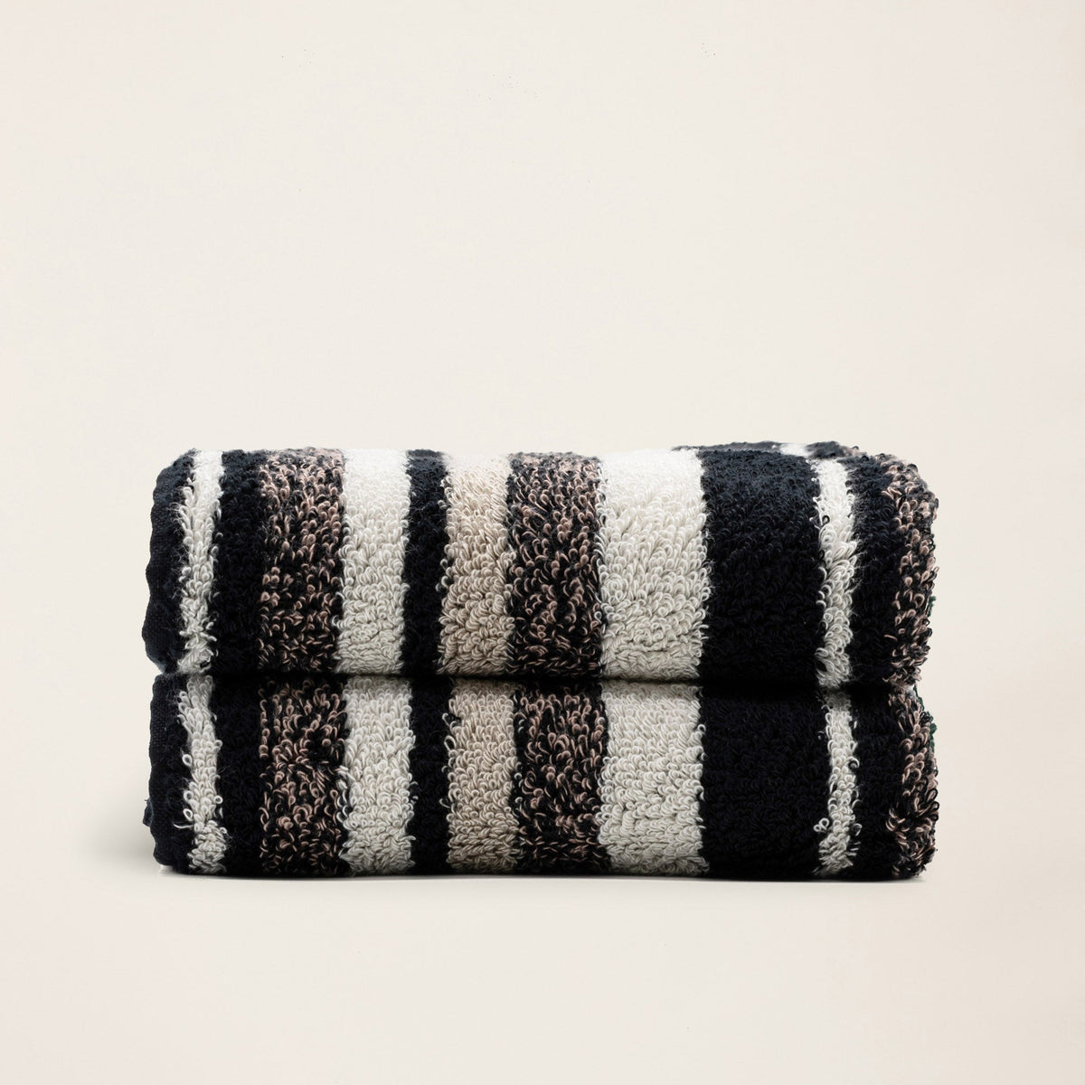 Set of two Italic Ultraplush Australian Cotton Bath Towels with soft, plush texture for home use.