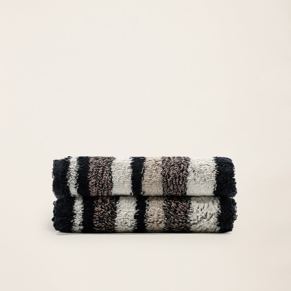Set of two Italic Ultraplush Australian Cotton Bath Towels with soft, plush texture for home use.