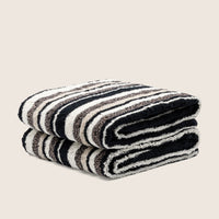 Set of two Italic Ultraplush Australian Cotton Bath Towels, soft and absorbent for home use, shown in a clean, fresh bathroom setting.