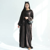 Jacquard Batwing Maxi Abaya(MA447)
