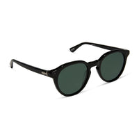 Black Beth polarized sunglasses by DIFF x Yellowstone, stylish sunglasses with polarized lenses and bold frame.