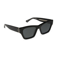 Black Beth II polarized sunglasses by DIFF x Yellowstone with sleek frame and tinted lenses, designed for stylish sun protection.
