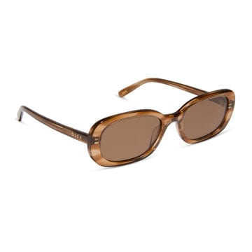 Black Cove by DIFF polarized sunglasses with sleek frame and tinted lenses, designed for stylish eye protection.