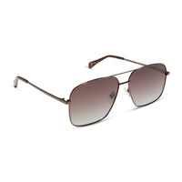 Encino by DIME polarized sunglasses with black frames and dark lenses, stylish eyewear for UV protection and outdoor activities.