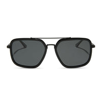 Jordan by DIFF polarized sunglasses with black frames and dark lenses, designed for stylish sun protection.