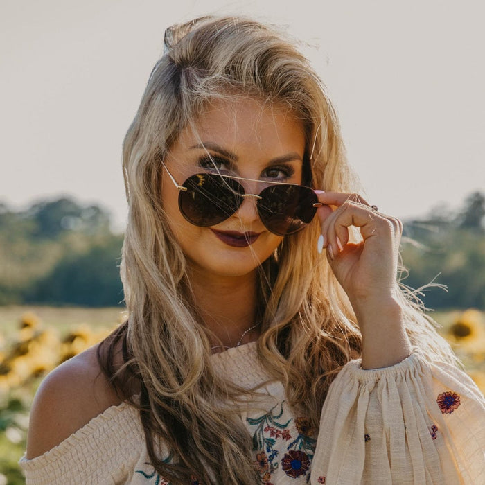 Brown gradient Lenox by Diff sunglasses with sea tortoise frame, stylish and UV-protective for outdoor wear