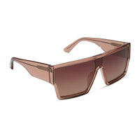 Electra by Diff sunglasses with truffle gradient lenses and stylish frame, designed for a fashionable look.