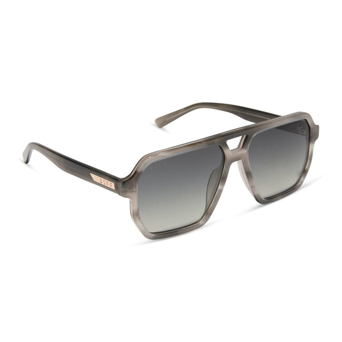 Cameron by Diff polarized sunglasses with whiskey-colored frames and dark lenses, stylish eyewear from JT Trading Post.
