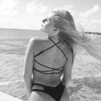 Charcoal Opaline Curve swim top for women by Kadan Swimwear, featuring a stylish 2-in-1 Bondi design.