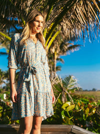Kahora Palm Beach Kendall Palisades Dress in XS, featuring a stylish, flowy design perfect for summer or casual occasions.