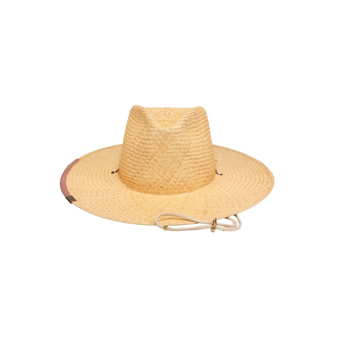 Ivory small sun hat from KIN THE LABEL Sun Hat Collection, with wide brim and lightweight woven design.