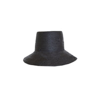 Straw hat from KIN THE LABEL Bucket Collection, woven rafia with a wide brim, perfect for sun protection and stylish summer wear.