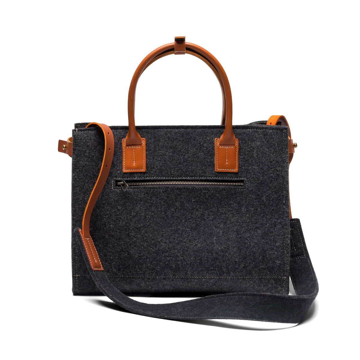 Kyrgies handmade wool handbag with woven design, soft texture, and natural color, stylish accessory for casual and everyday use.