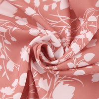Women’s 3-piece floral pajama set by Loran, cozy autumn sleepwear and loungewear with a floral print and comfortable fit.