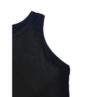 LORNEA plus size sleeveless casual vest in solid color with round neck, versatile short design for women sizes 1XL to 5XL