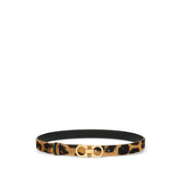 Luosophy Ferragamo neutrals belt for women, cream-colored leather accessory with a sleek design and 90 cm length.