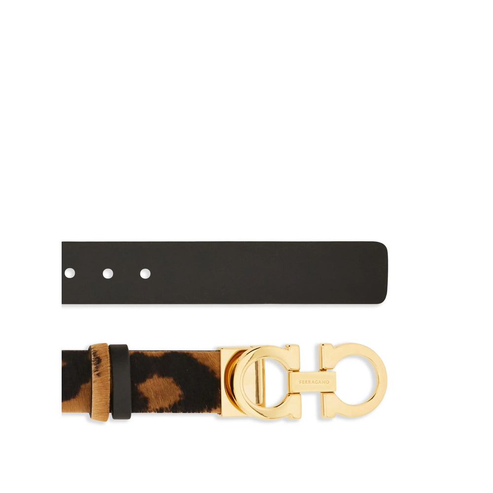 Cream Ferragamo Neutrals Belts for Women by Luosophy, 90 cm leather accessory with elegant design.