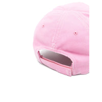 Pink Balenciaga hats for women featuring stylish accessory design by Luosophy, shown in a close-up image.