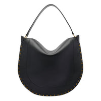 Black Isabel Marant Oskan Hobo Bag by Luosophy, stylish women's shoulder handbag with a spacious design and sleek look.