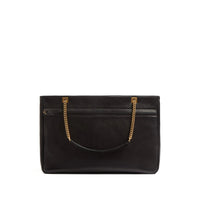Black Valentino Garavani tote bag for women, stylish handbag from Luosophy, featuring sleek design and spacious interior.