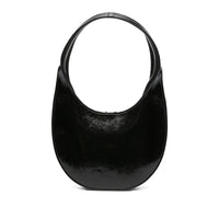 Luosophy black tote bag for women, stylish handbag with spacious interior, made by Coperni, perfect for everyday use.