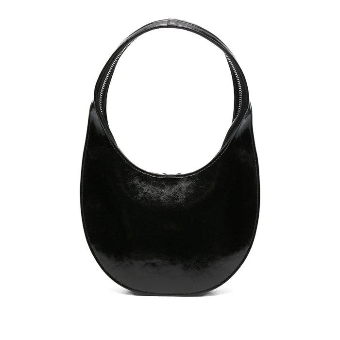 Luosophy black tote bag for women, stylish handbag with spacious interior, made by Coperni, perfect for everyday use.