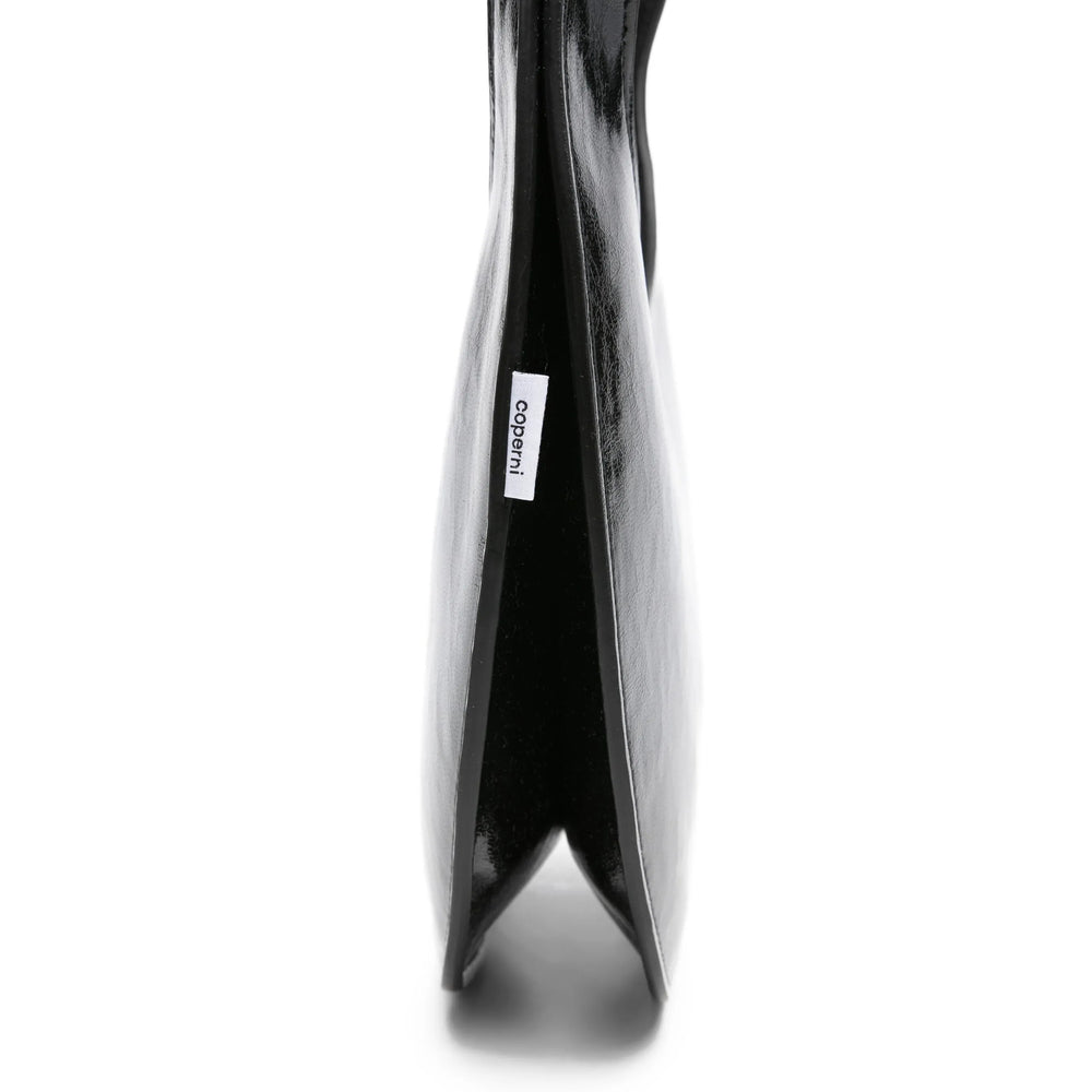 Luosophy Coperni black tote bag for women, stylish and spacious handbag with sleek design, perfect for everyday use.