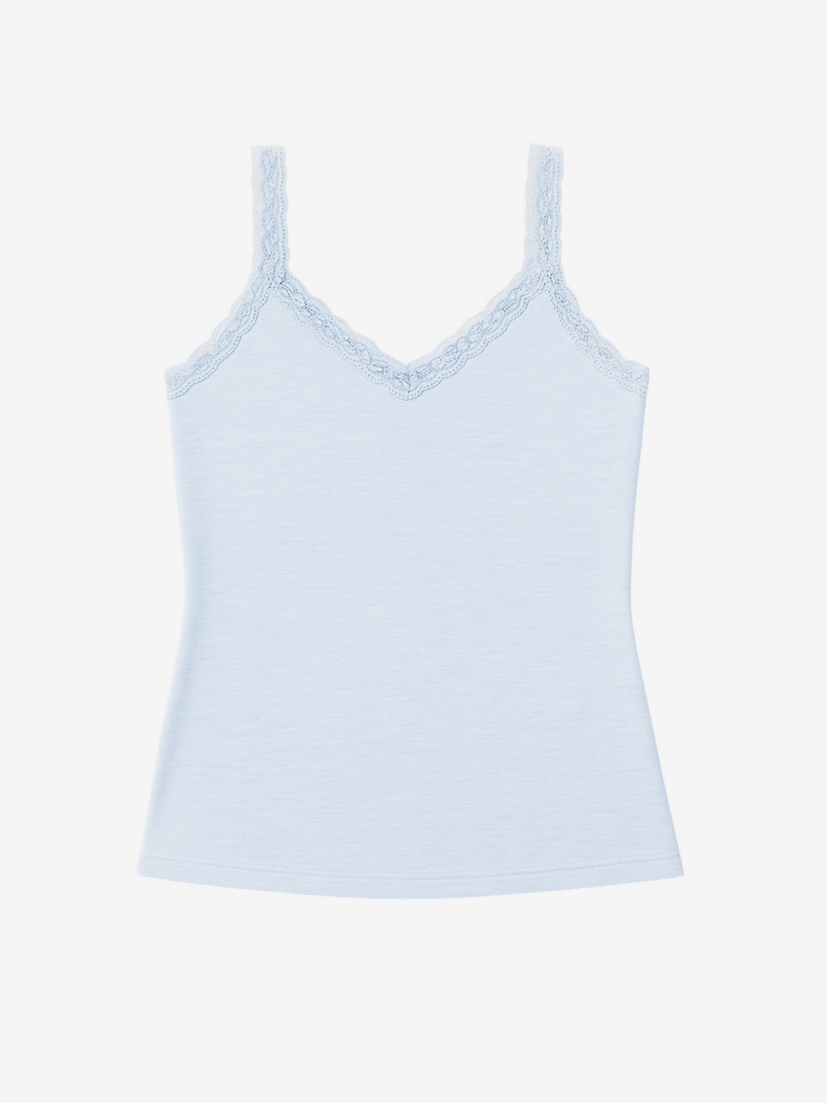 Lusome Sleep USA Ginger Cami, XS denim-mix camisole with soft fabric and adjustable straps, casual sleepwear or loungewear.