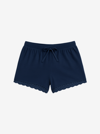 Lusome Sleep USA Cara Short in denim mix, XS size, casual short with comfortable fit and stylish design.