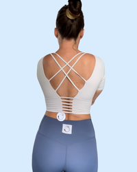 Small Manō Wear short sleeve Manō Top with a casual fit, featuring a simple design and comfortable fabric.