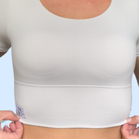Short sleeve Manō Top by Manō Wear featuring a casual fit and Haukea design, displayed on a plain background.