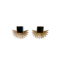 Modafleur The Black Burst accessory featuring a bold, artistic black design for stylish fashion statement.