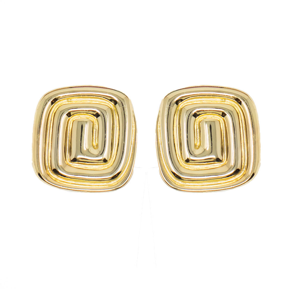 Gold square accessory from Modafleur, featuring a sleek, minimalist design perfect for stylish accessories.