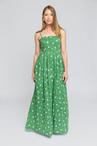 Modafleur The Freya Dress, stylish women’s clothing in soft fabric, shown in a close-up of the dress’s elegant design.