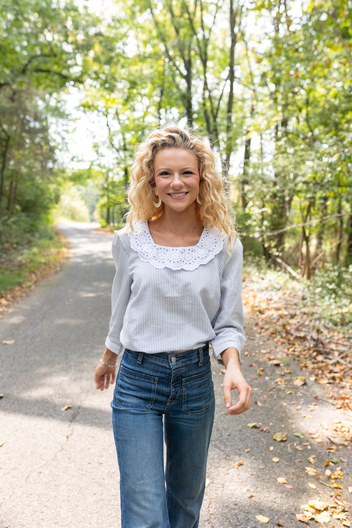 Modafleur The Louise Top, a stylish women's clothing item in XS, featuring a flattering fit and modern design.