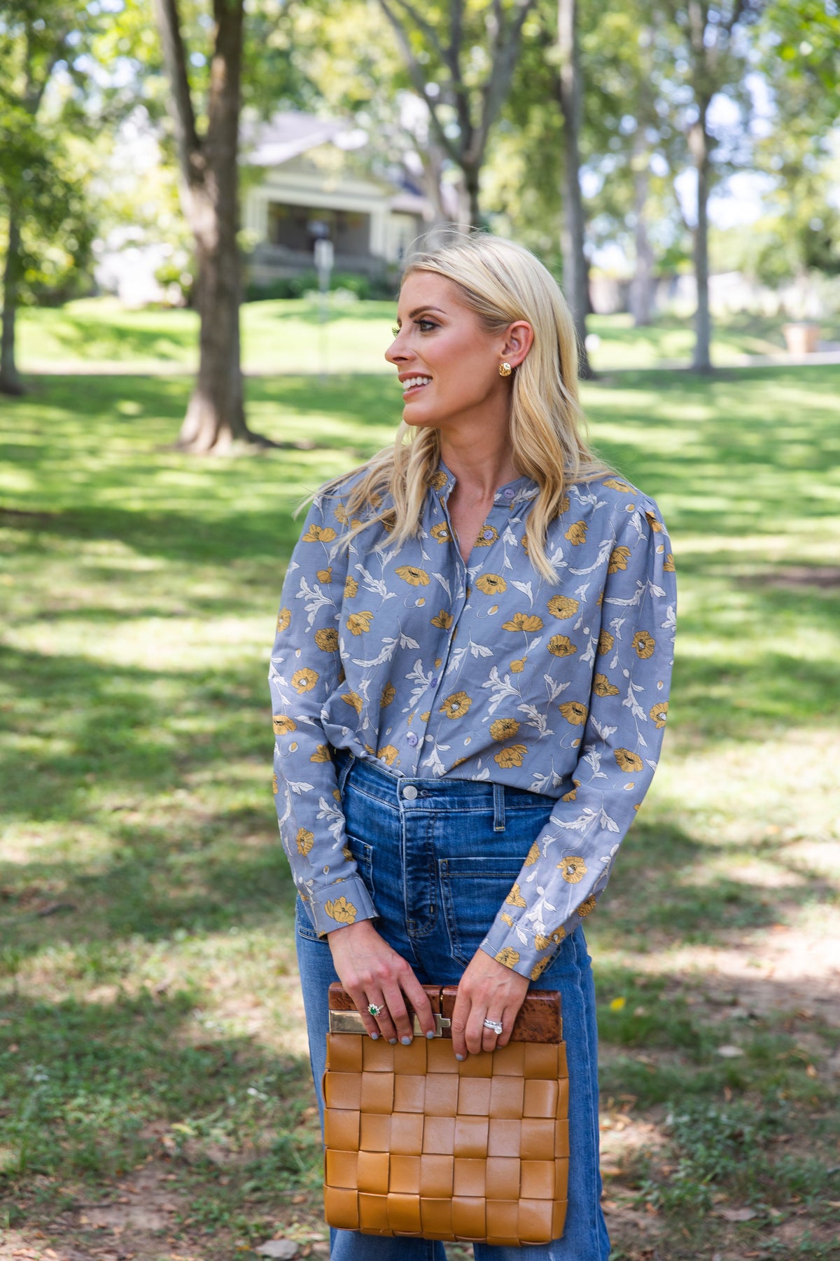 Blue Bell The Marie Top by Modafleur, lightweight clothing with a stylish, fitted design and soft fabric.