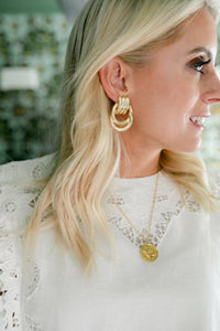 Modafleur Snow Drop Necklace featuring a delicate floral pendant on a fine chain, perfect for elegant accessorizing.