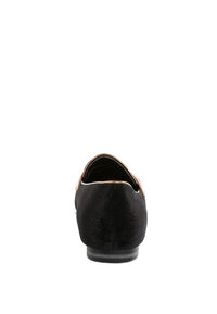 Malta Penny Strap Velvet Loafers by My Pampered Life Seattle, featuring a sleek velvet finish and classic penny strap design.