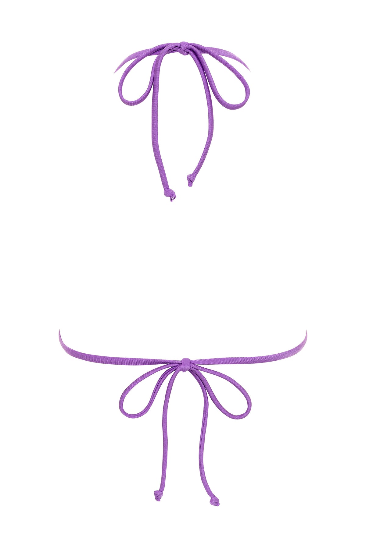 Lilac Goddess in Lilac Top bikini from NIKOZA, featuring a stylish bikini top with a feminine design.