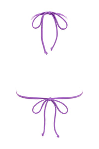 Lilac Goddess in Lilac Top bikini from NIKOZA, featuring a stylish bikini top with a feminine design.