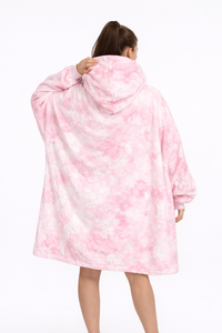 Olm Collectibles Nezuko Kamado Demon Slayer blanket hoodie for kids and adults, featuring colorful character design and cozy fabric.