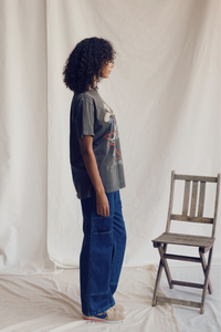 Women’s graphic T-shirt by People of Leisure featuring Willie Nelson’s "Always On My Mind" design on a casual tee.