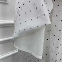 Printed Double-Layer Open Abaya & Hijab Set(MOA324)